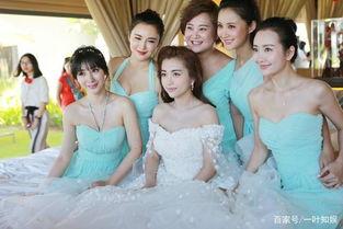 娱乐吃瓜酱给朋友做伴娘,闪耀伴娘风采